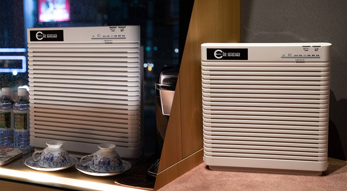 空気清浄機設置についての写真